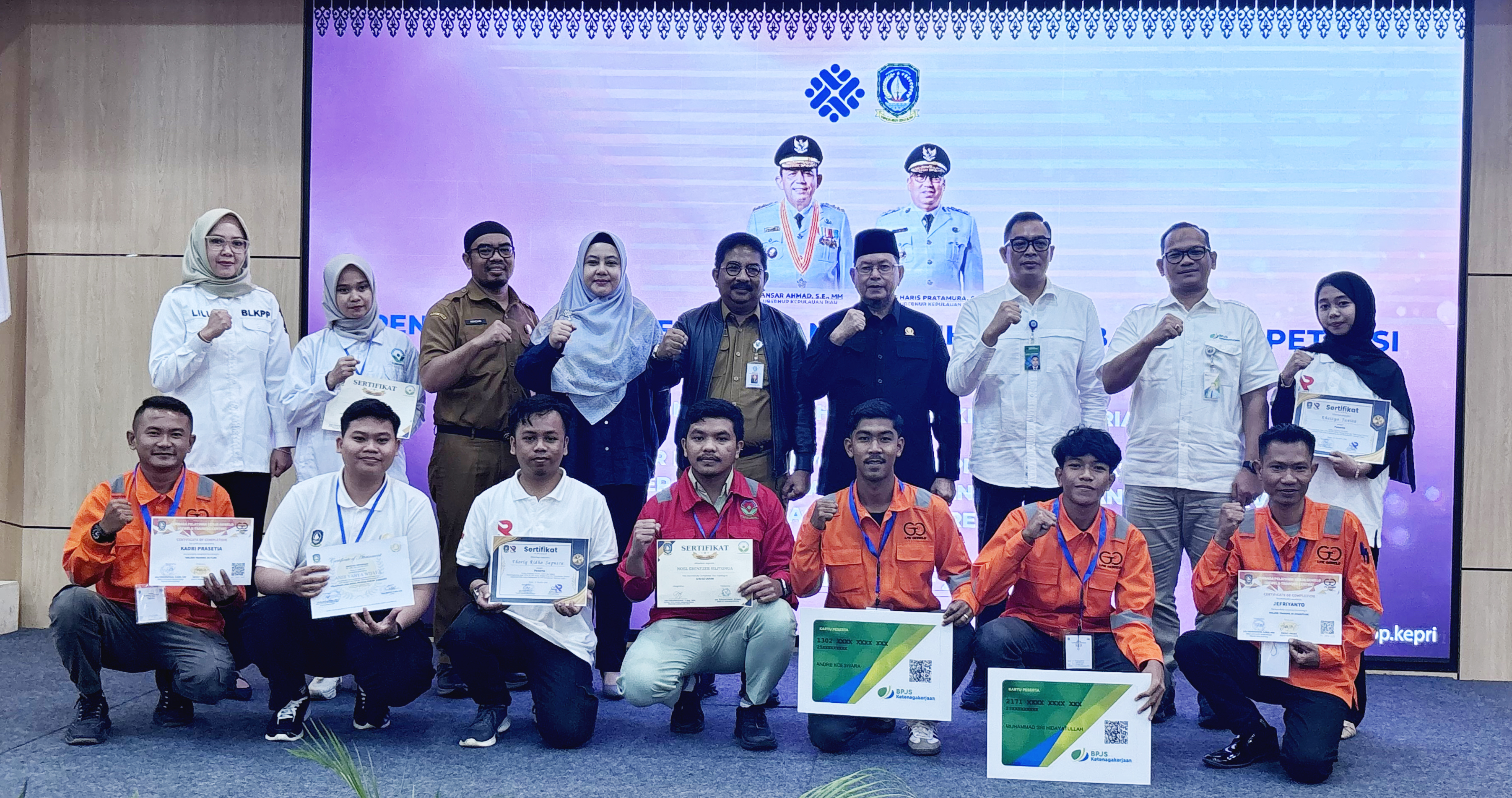 Pelatihan Peningkatan Kompetensi Tenaga Kerja Ditutup Resmi, Dorong SDM Kepri Lebih Kompeten dan Produktif